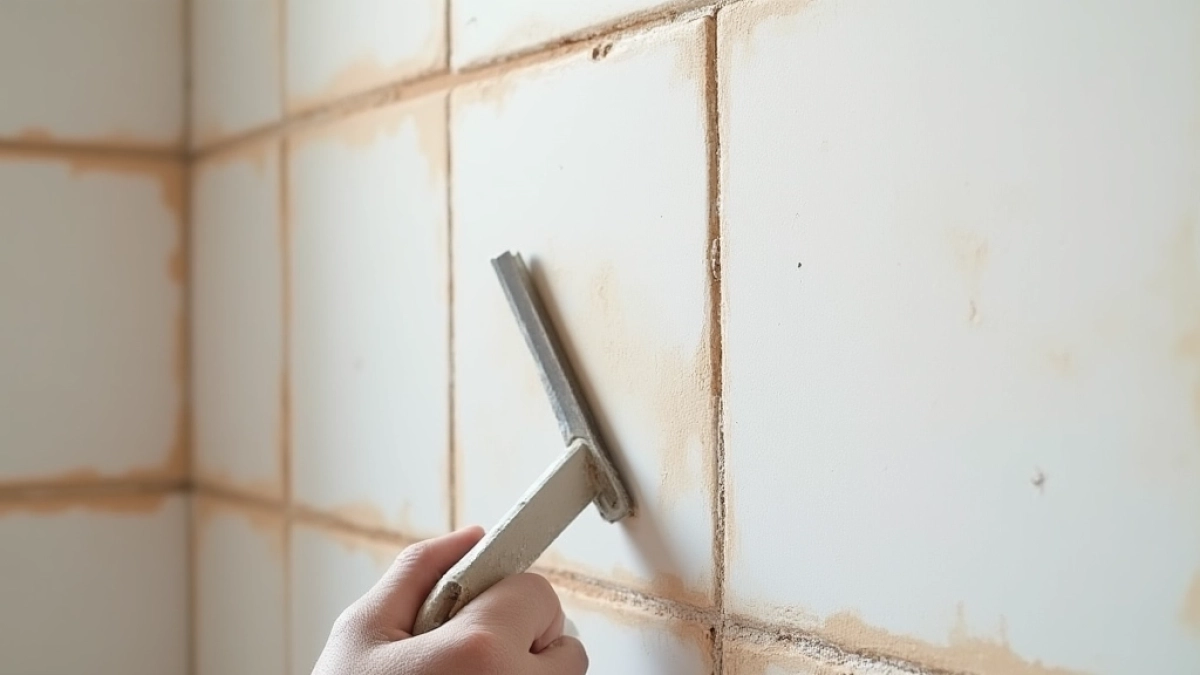 Jak usunąć płytki z płyty gipsowej