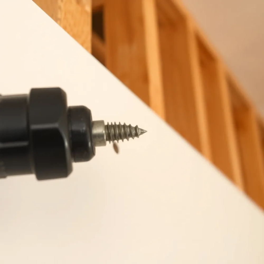 Montaż płyt gipsowych na wkręty