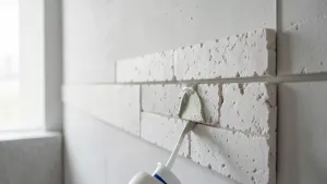 czym przykleić płytki gipsowe do ściany