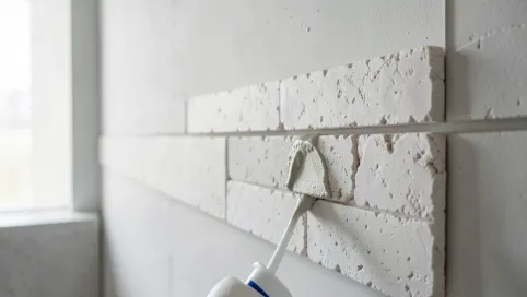 czym przykleić płytki gipsowe do ściany