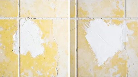 jak pomalować płytki gipsowe na ścianie