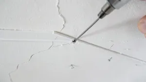 Montaż karnisza sufitowego do płyty gipsowej