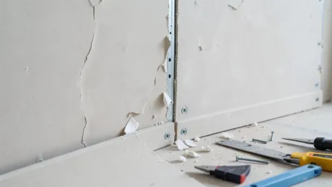 montaż płyt gipsowo kartonowych