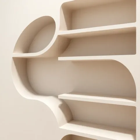 Półki z płyt gipsowych wzory