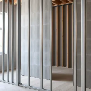 ściany działowe z płyt gipsowych