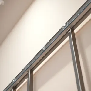 Stelaż pod płyty gipsowe na ścianę